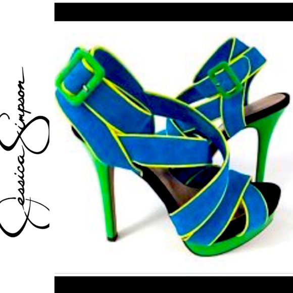 Jessica Simpson Shoes - Jessica Simpson Evangela Suede Heels